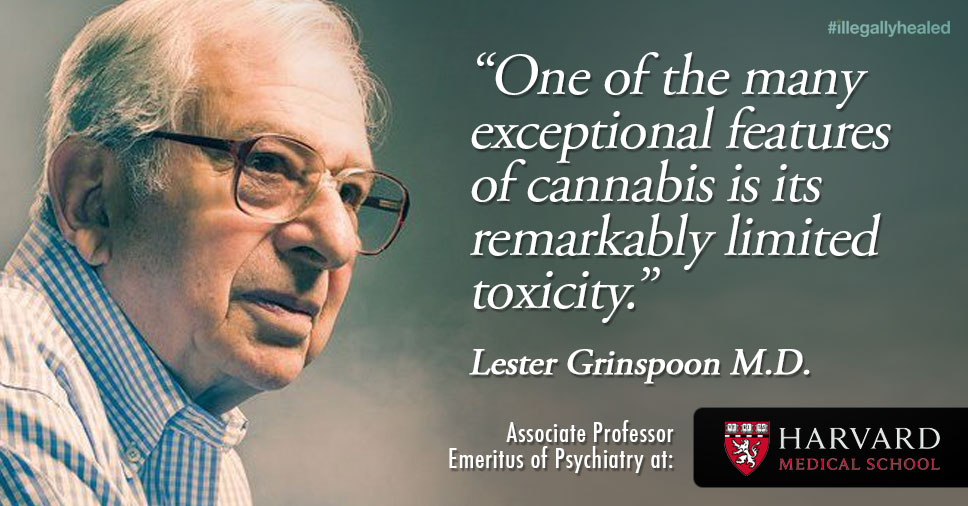Cannabis IS medicine, says Dr. Lester Grinspoon