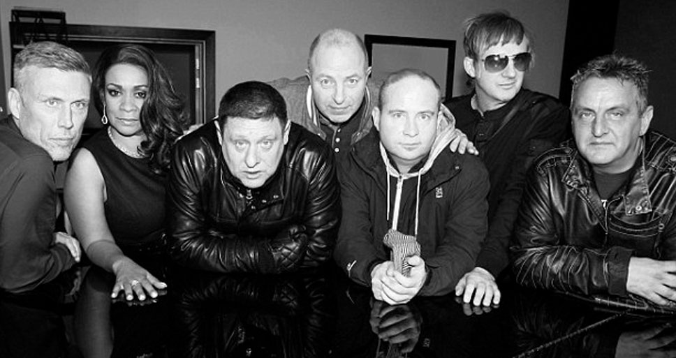 Chico's father, Paul Ryder, pictured far right with his Happy Mondays bandmates, including Chico's uncle Shaun Ryder, third left.